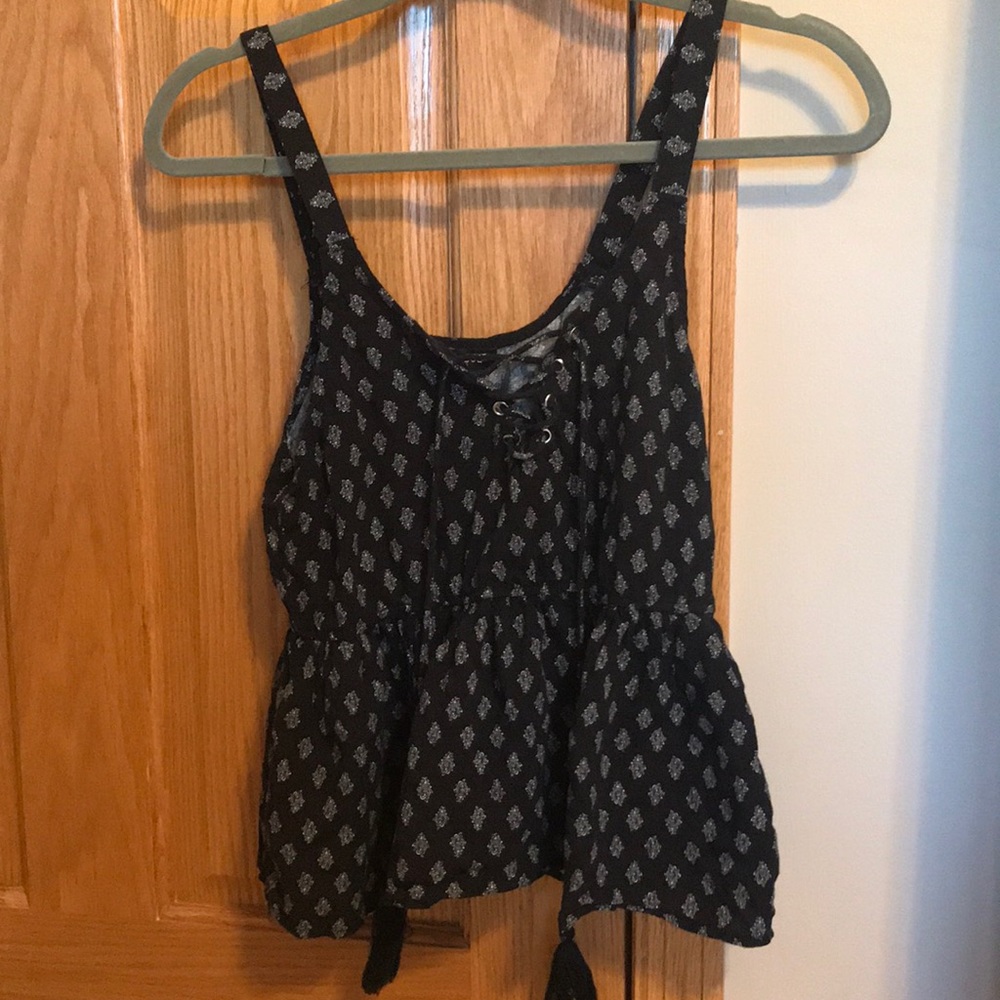 peplum tank top